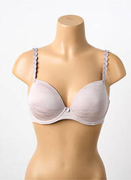 Sutien efect material satinat top sutien modelat gri MARIE JO femme