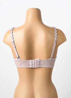 Sutien efect material satinat top sutien modelat gri MARIE JO femeie