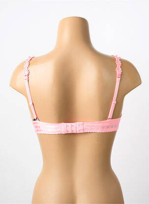 Sutien efect material satinat top sutien modelat roz MARIE JO femeie