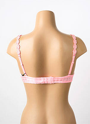 Sutien efect material satinat top sutien modelat roz MARIE JO femeie