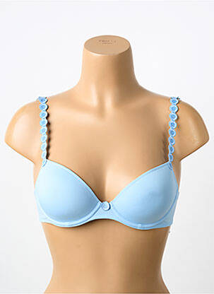 Sutien efect material satinat top sutien modelat albastru MARIE JO femeie