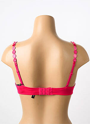 Sutien efect material satinat top sutien modelat roz MARIE JO femeie