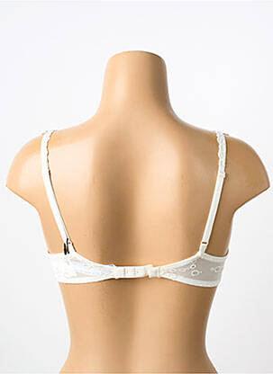Sutien efect material satinat sutien balconet cu decolteu înalt bej MARIE JO femeie
