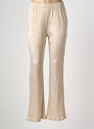 Pantalon drept auriu LES TROPEZIENNES PAR M.BELARBI femeie