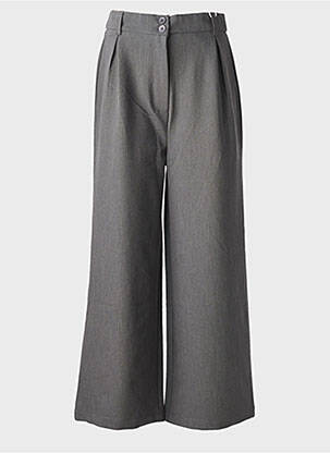 Pantalon larg gri LOSAN femeie