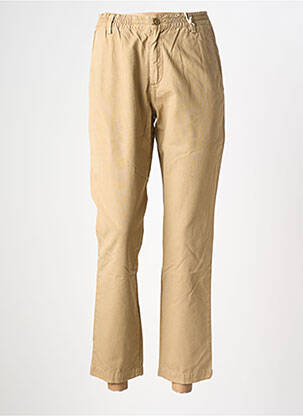 Pantalon 7/8 talie elastică mărime normală bej RED LEGEND femeie