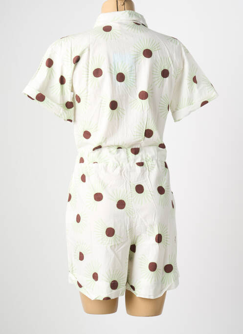 Salopetă scurtă alb COMPAÑIA FANTASTICA femeie