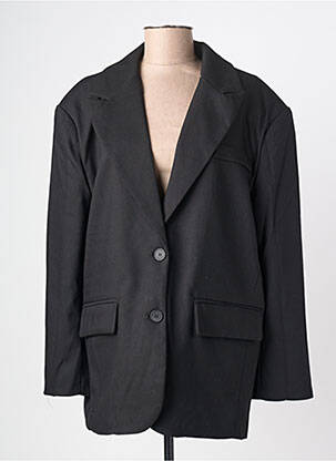 Sacou buzunare negru EMILIE.K femeie