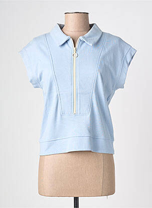 Polo albastru MADEMOISELLE YEYE femeie