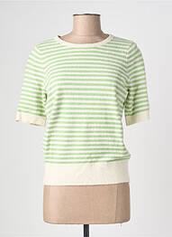 Tricou imprimeu fantezie mâneci scurte verde KING LOUIE femme
