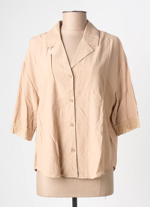 Cămașă bej NUMPH femeie