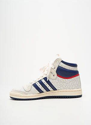 Adidași vârf rotund toc plat până la 3 cm albastru ADIDAS femeie
