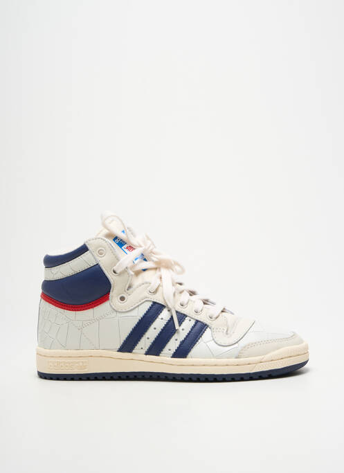 Adidași vârf rotund toc plat până la 3 cm albastru ADIDAS femme