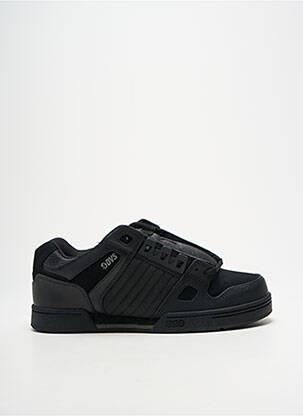 Adidași vârf rotund vârf rotund negru DVS bărbat