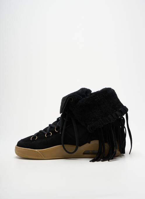 Botine/ghete umplută toc plat până la 3 cm negru SERAFINI femme