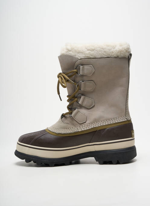 Cizme umplută toc plat până la 3 cm maro SOREL femme