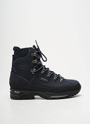 Adidași vârf rotund toc plat până la 3 cm albastru LOWA femme