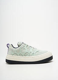 Adidași nubuc toc de 4 la 6 cm verde EYTYS femme