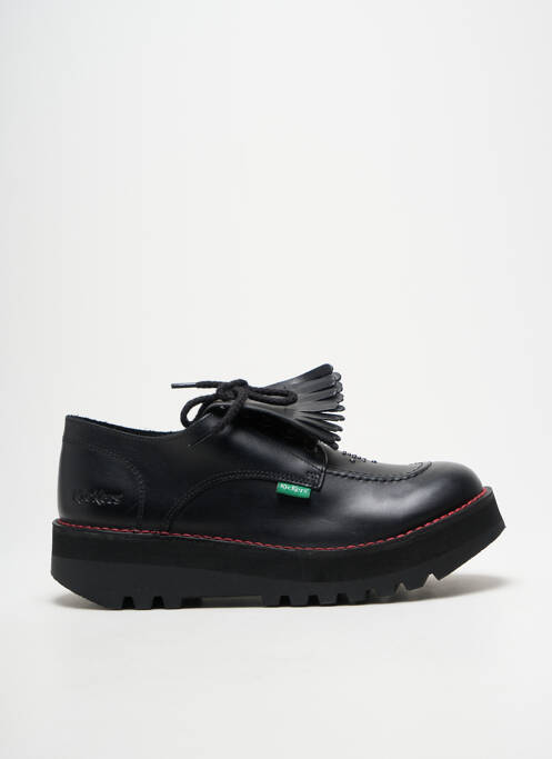 Derby-uri vârf rotund toc de 4 la 6 cm negru KICKERS femme