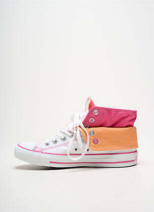 Adidași vârf rotund toc plat până la 3 cm alb CONVERSE femeie