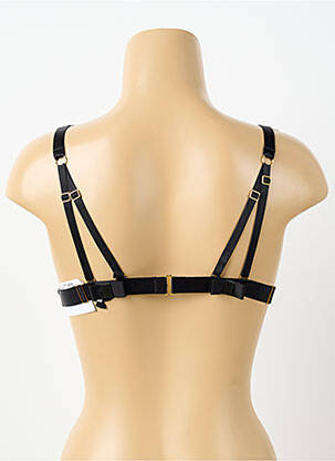 Sutien bretea multi poziție sutien cupe întregi cu decolteu înalt negru VIKTOR & ROLF X AUBADE femeie