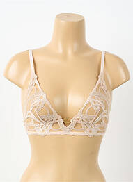 Sutien bretea multi poziție sutien cupe întregi cu decolteu înalt roz ELIE SAAB X AUBADE femme