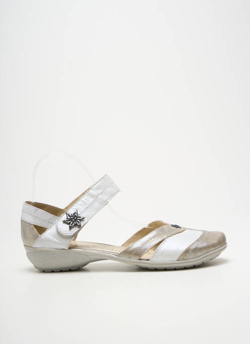 Sandale/Pantofi decupați alb GEO-REINO femeie