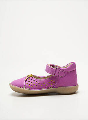 Balerine branț detașabil vârf rotund violet NOËL fată