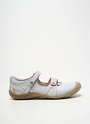 Balerine branț detașabil vârf rotund gri NOËL fille