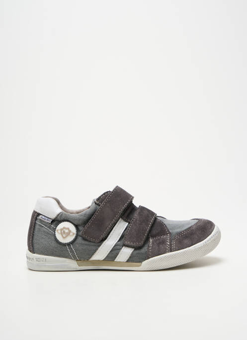 Adidași închidere cu arici vârf rotund gri NOËL garcon