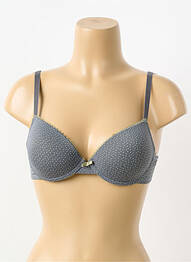 Sutien top sutien push-up top sutien push-up gri SASSA femeie