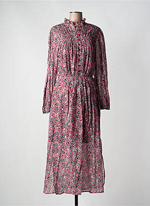 Rochie lungă mâneci lungi mâneci lungi roșu MARANT ETOILE femeie