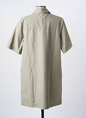 Rochie scurtă mâneci scurte mâneci scurte verde A.P.C. femeie