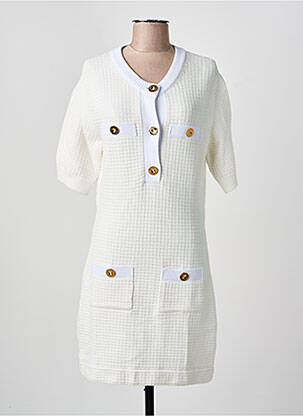 Rochie scurtă bej PATOU femeie