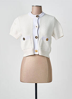 Vestă cu mâneci scurte bej PATOU femeie