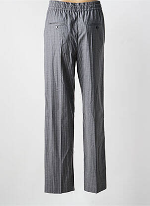 Pantalon drept talie cu cleme talie înaltă gri ISABEL MARANT femeie
