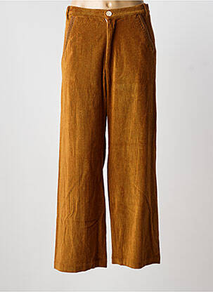 Pantalon larg maro MII femeie