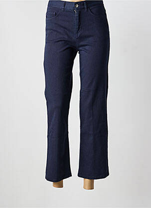 Blugi cu croială dreaptă albastru WHYCI MILANO femeie