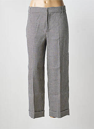 Pantalon drept țesătură crep mărime normală negru MAX MARA femeie