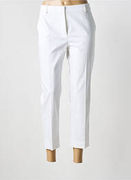 Pantalon 7/8 talie cu cleme mărime normală alb MAX MARA femme