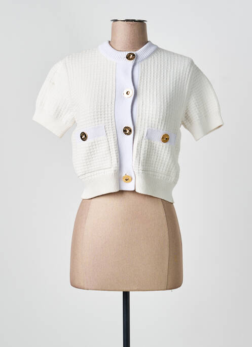 Vestă cu mâneci scurte bej PATOU femeie