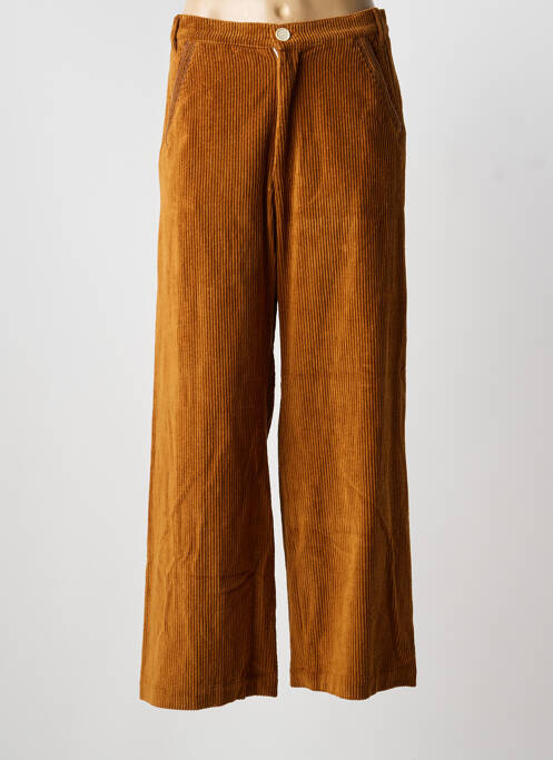 Pantalon larg maro MII femeie