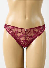 Tanga țesătură satinată violet AUBADE femme