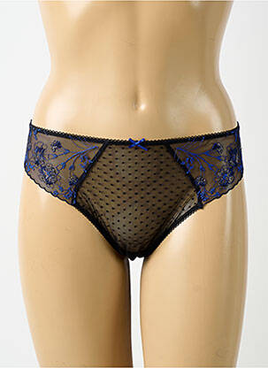 Tanga elasticitate negru AUBADE femeie