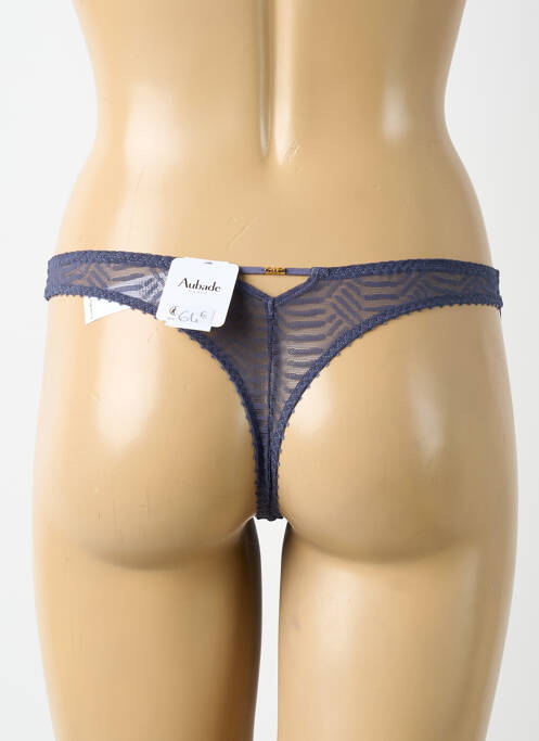 Tanga albastru AUBADE femeie