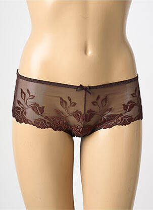 Shorty broderie maro AUBADE femeie