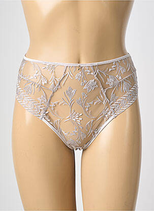 Tanga broderie gri AUBADE femeie