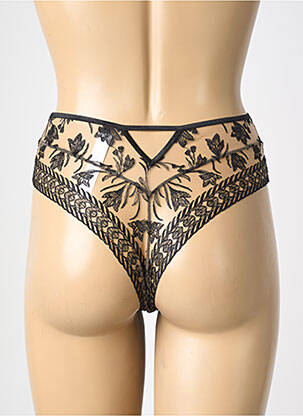 Tanga broderie negru AUBADE femeie