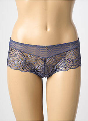 Shorty broderie albastru AUBADE femeie
