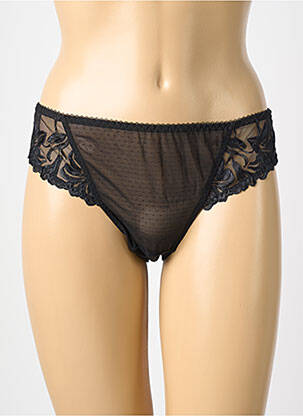 Shorty bi-materie negru AUBADE femme
